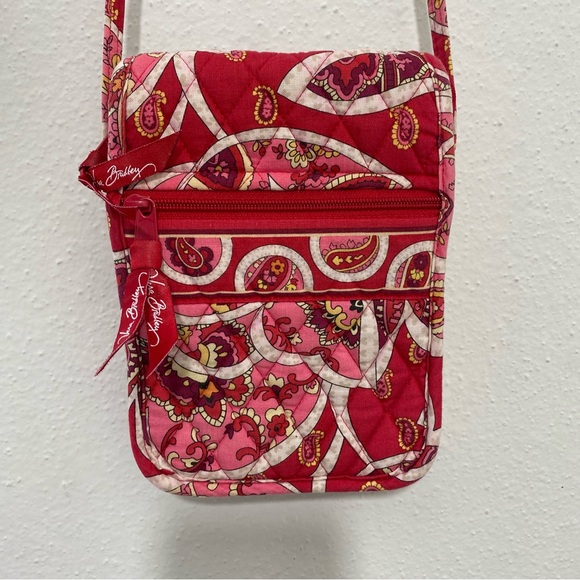 Vera Bradley Bundle (2) Hipster Crossbody Shoulder Bag Floral Quilted Pockets - Picture 2 of 16